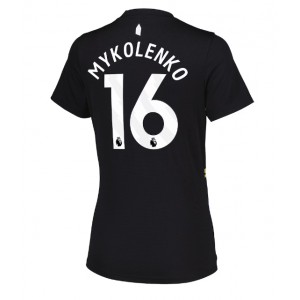 Everton Vitaliy Mykolenko #16 Jalkapallovaatteet Naisten Kolmaspaita 2025-26 Lyhythihainen